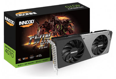INNO3D GeForce RTX 4070 12GB gddr6x Twin X2 grafik kartasi