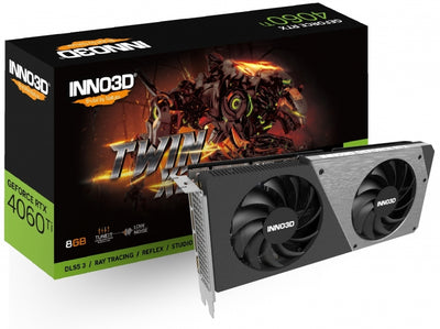 INNO3D GeForce RTX 4060 Ti 8GB gddr6 Twin x2 grafik kartasi