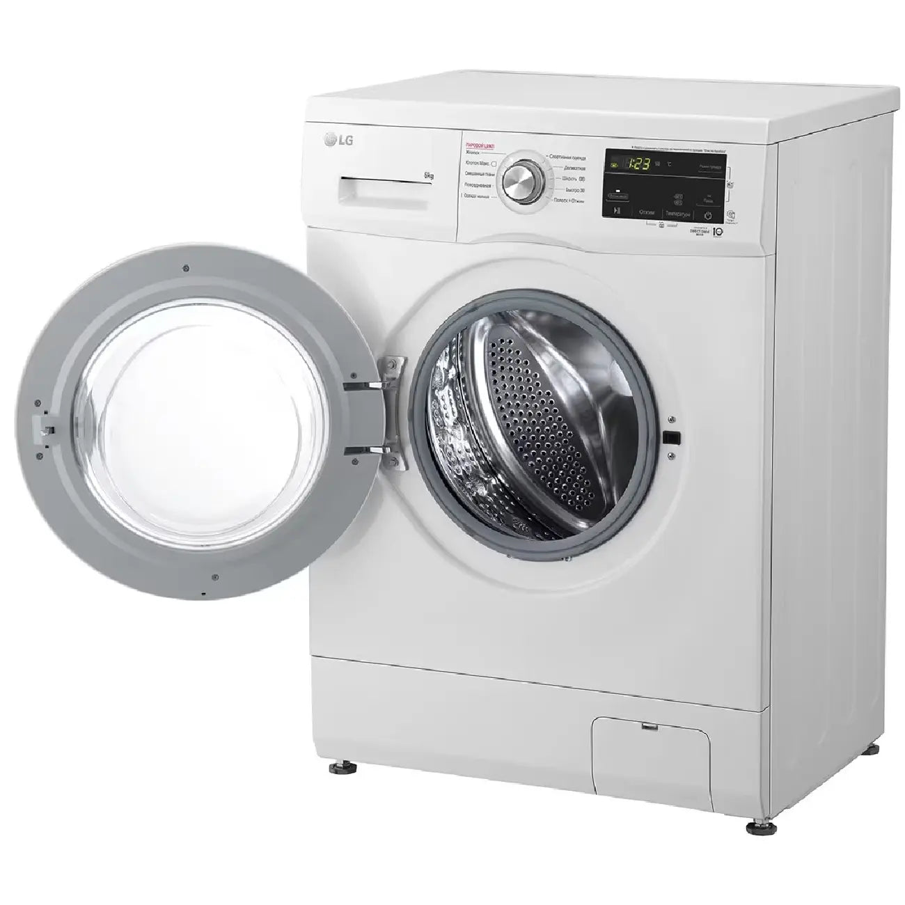 LG Steam F2J3NS2W Inverter 6 kglik kir yuvish mashinasi.