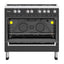 Hisense HFS90GA5EBL gaz plitasi