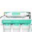 Teskari osmos filtri Ecosoft P‘URE AquaCalcium Mint, nasosli ramka, membrana 75gpd DuPont, APT MO675PSMACECO