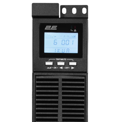 Uzluksiz quvvat manbai 2E OD1000RT, 1000va/900w, rt2u, lcd, usb, 3xschuko (2E-OD1000RT)