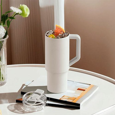 Xiaomi Straw Mug Termo Krujkasi (Oq)