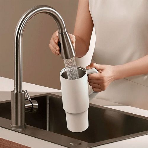 Xiaomi Straw Mug Termo Krujkasi (Oq)