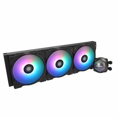"Zalman" suyuq sovutish tizimi ALPHA 36, ARGB, 3x120 mm Qora va Oq