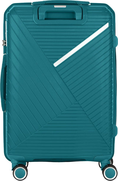 2E SIGMA (L+M+S) Aquamarine plastik chamadonlar to‘plami