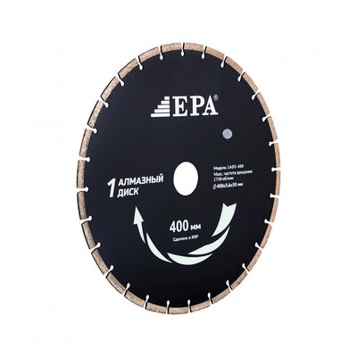 EPA quruq kesilgan olmosli disk (1ADS-400-50,)