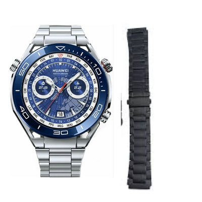 Aqlli soat Huawei Watch Ultimate Titanium Silver+Rubber Strap
