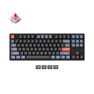 Simsiz oyin mexanik klaviaturasi Keychron K8 Pro HotSwappable, RGB