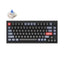 Klaviatura Keychron Q1 QMK, HotSwappable, Gateron Phantom RGB, Knob, Black