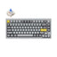 Simli o'yin klaviaturasi Keychron Q1 QMK, HotSwappable, RGB, Knob,Gray