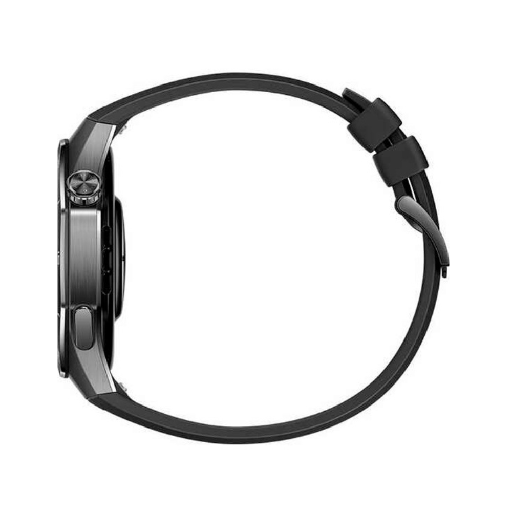 Huawei Watch Gt5 Pro 46mm Black Fluoroelastomer Strap aqlli soati