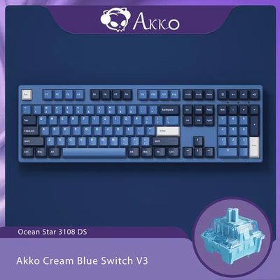 Akko 3108DS Ocean Star V2 o‘yin mexanik klaviaturasi