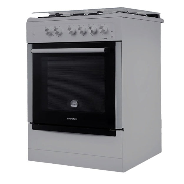Shivaki 6301-K (Oq) elektr+gaz plitasi