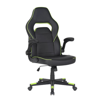 2E GAMING CHAIR HEBI BLACK/GREEN o‘yin kreslosi