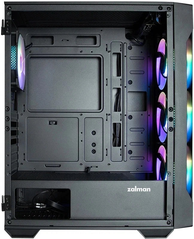 Zalman i3 NEO TG qora kompyuter korpusi