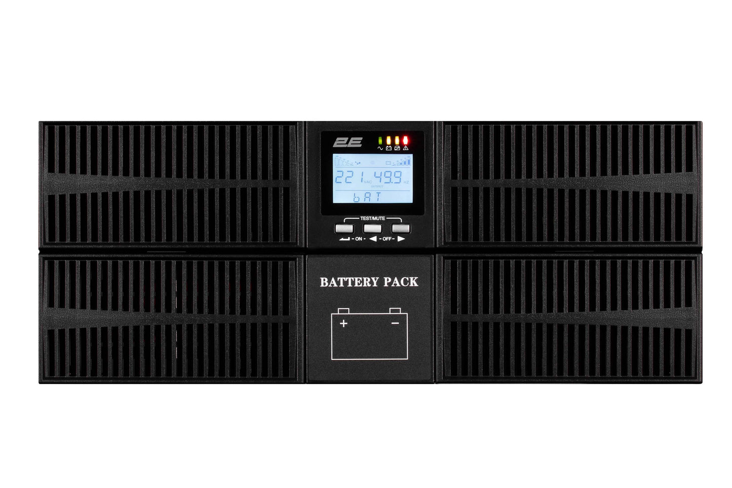Uzluksiz quvvat manbai 2E SD6000RT, 6KVA/6KW, RT4U, LCD, USB, TERMINAL