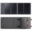 2E portativ quyosh panelli zaryadlovchisi, 36 Vt, USB-C/USB-A