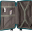 2E SIGMA (L+M+S) Aquamarine plastik chamadonlar to‘plami