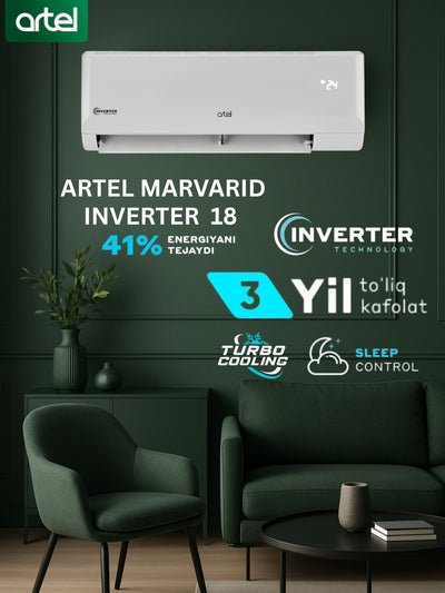 Invertorli konditsioner Artel Marvarid, 18 Chillachi