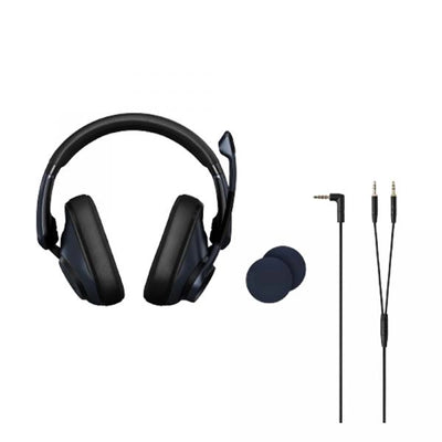 EPOS H6 Pro yopiq qora eshitish vositasi + ovoz kartasi tashqi EPOS GSX 300, 7.1, qora
