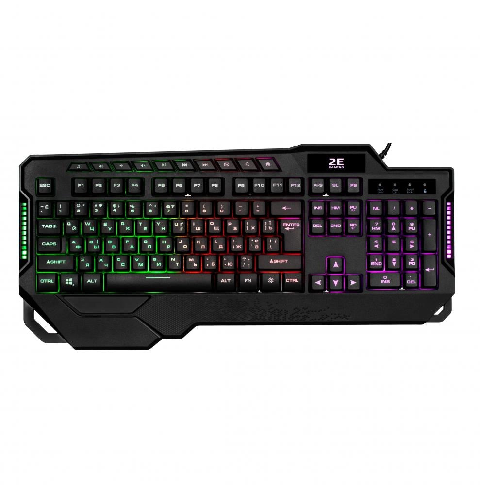 Klaviatura 2e Gaming KG340 LED USB qora