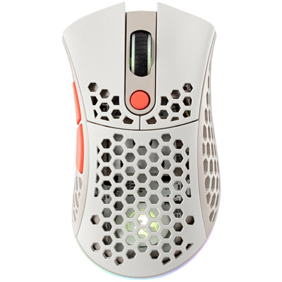 2E GAMING HyperSpeed Pro WL Retro oq simsiz sichqonchasi