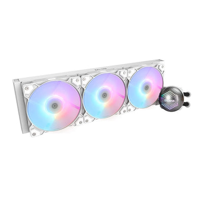 "Zalman" suyuq sovutish tizimi ALPHA 36, ARGB, 3x120 mm Qora va Oq