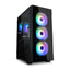 Zalman i3 NEO TG qora kompyuter korpusi