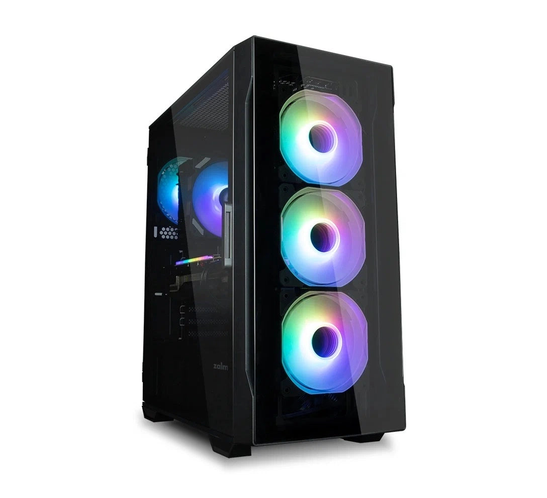 Zalman i3 NEO TG qora kompyuter korpusi