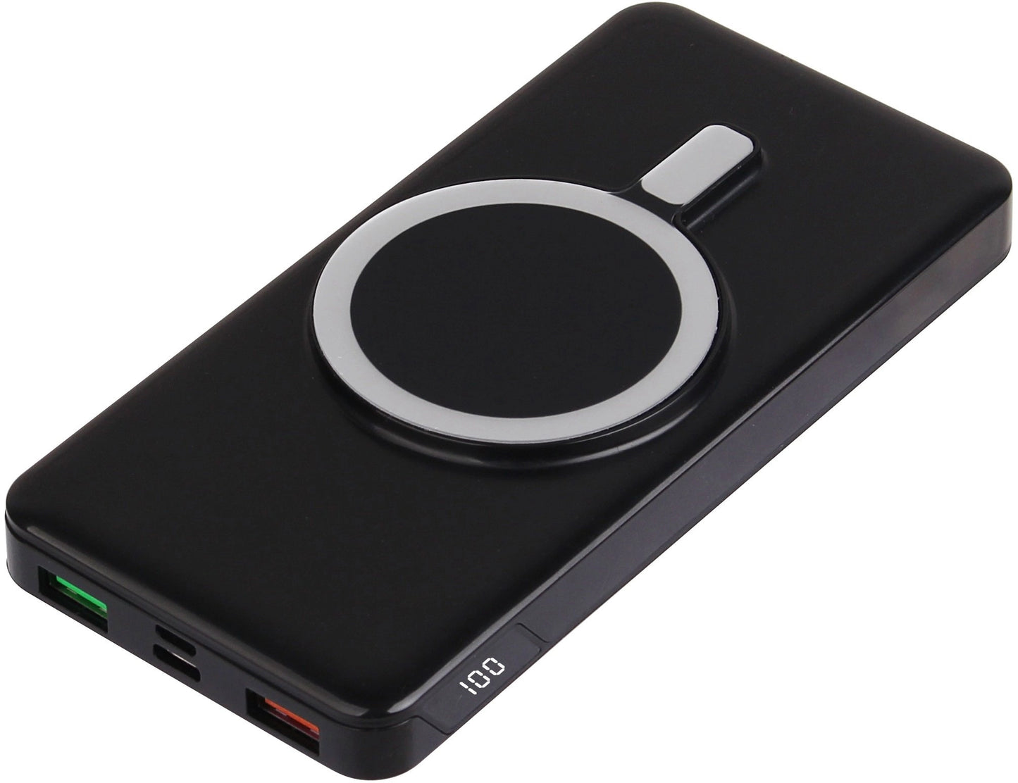 Power Bank 2E Wireless 10000mAh 20W qora tashqi akkumulyatori