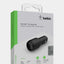 Avtomobilda zaryadlovchi vosita Belkin Car Charger 18 Vt, qora