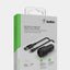 Zaryadlash qurilmasi Belkin Car Charger 24W Dual USB-A, USB-A-USB-C, 1 m, qora