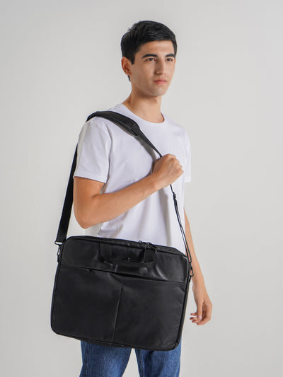 Noutbuk uchun sumka 2E Officeman 17" 2E-CBN617BK, qora