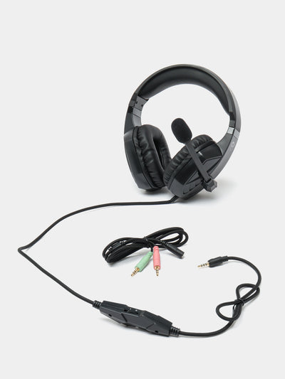 O'yin garniturasi Trust GXT 412 Celaz Multiplatform 3,5 mm, qora,