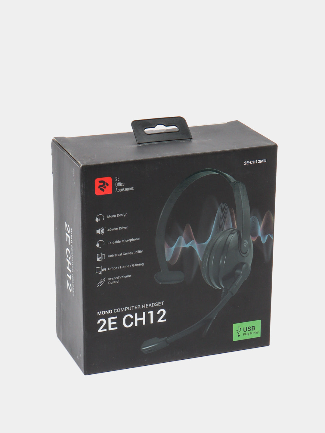 Kompyuter uchun eshitish vositasi 2E CH12 Mono-quloqli USB