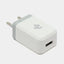 Zaryadlovchi qurilma 2E Wall Charger USB-A 2.1A, oq rang