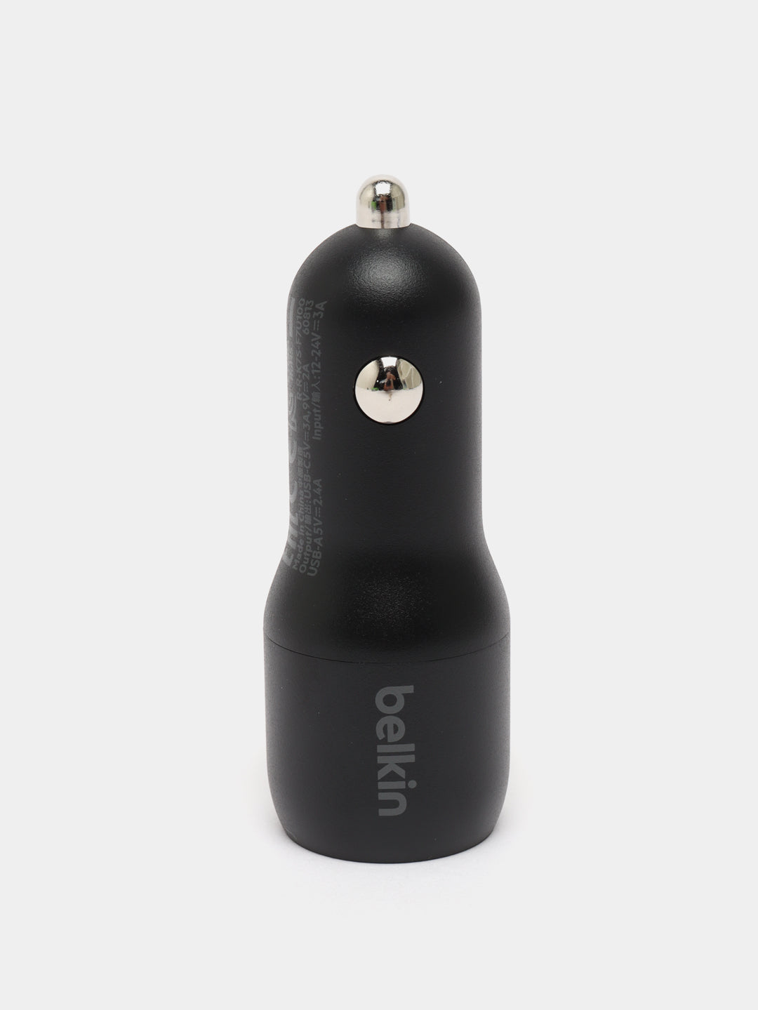 Avtomobilda zaryadlovchi vosita Belkin Car Charger 18 Vt, qora