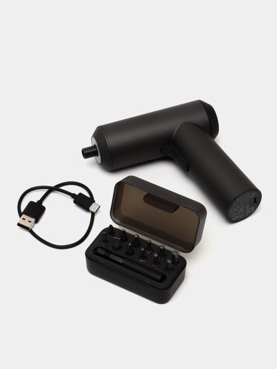 Simsiz elektr otvyortka Xiaomi Mi Global Cordless Screwdriver, +12 ta nasadka