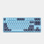 Simli klaviatura Akko 3087 Mirror of the Sky CS Radiant Red RU Blue