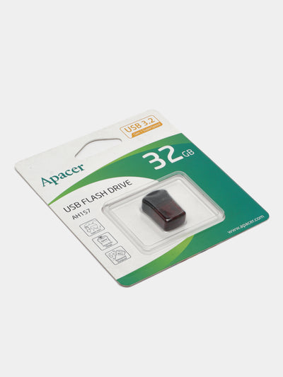 Xotira kartasi Apacer USB3.0 Flash Drive AH157 32GB Red RP
