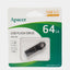 Xotira kartasi Apacer USB 3.1 AH15A qora, 64 GB "AP64GAH15AA-1"