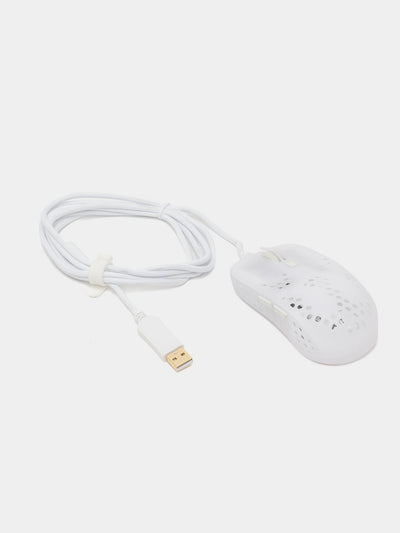 Simli o'yin sichqonchasi Xtrfy MZ1 RGB USB Black (XG-MZ1-RGB)