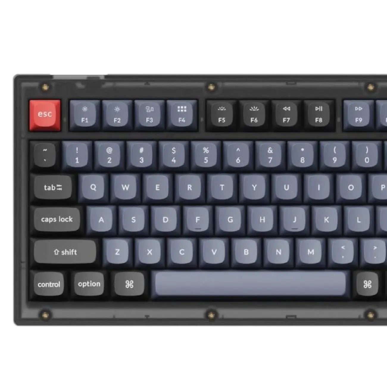Klaviatura Keychron V5 100Key, K Pro Blue, Hot-Swap, QMK, Knob, USB-A, EN/UKR, RGB