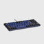 Klaviatura Akko 3087 Horizon Cherry MX Silent Red USB Qora/Ko'k