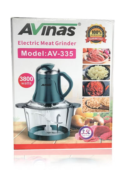 AVINAS AV-335 go'sht, meva va sabzavotlar uchun elektr go'sht maydalagich va maydalagich