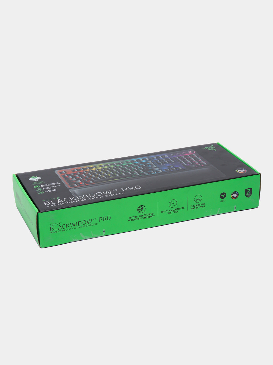 Klaviatura Razer BlackWidow V3 Pro Green Switch RZ03-03530800-R3R1