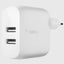 Zaryadlovchi Belkin Home Charger (24W) DUAL USB 2.4A, white