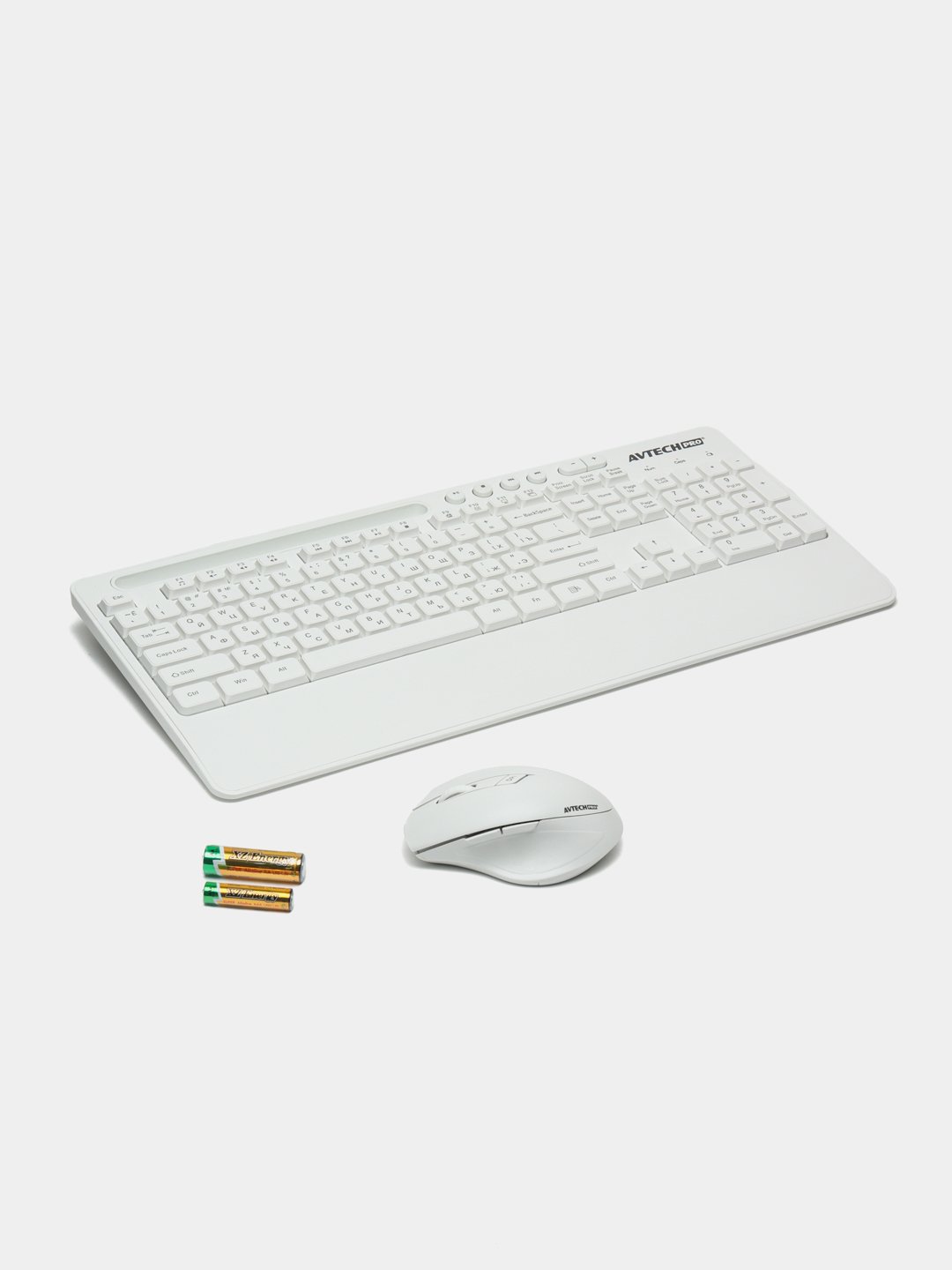 Simsiz klaviatura va sichqoncha to'plami Avtech Pro CW603, oq/qora