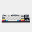 Klaviatura Varmilo VA87M CMYK, Cherry MX Blue